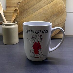 crazy cat lady coffee/tea mug